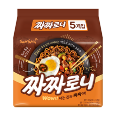 [쿠팡] 삼양 짜짜로니 5개 ( 3,060원 / 무료배송 ) - 